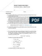 Examen Segundo Parcial-Reactores Ii-1-2020 PDF