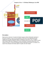 Créer Ou Reprendre Une Entreprise (1 Livre + 1 CD-Rom) Télécharger, Lire PDF