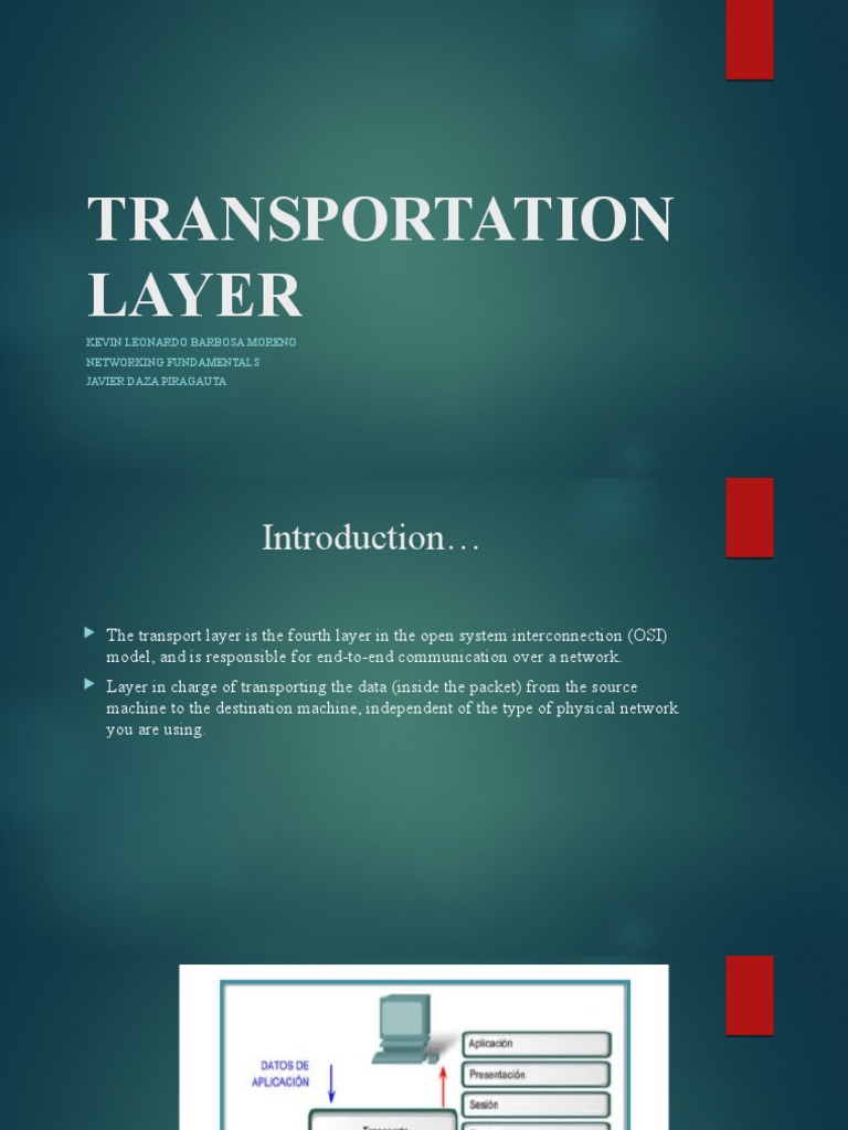 Understanding the Transport Layer in Networking | PDF | Transmission ...