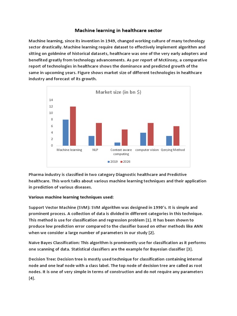 ML in Healthcare | PDF | Predictive Analytics | Machine Learning