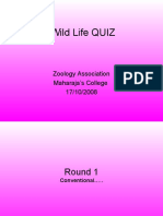 Wild Life QUIZ