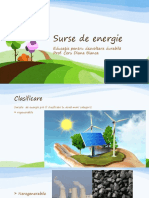 Surse de Energie