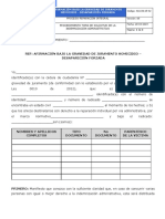 Proceso Reparación Integral Procedimiento Toma de Solicitud de La Indemnización Administrativa