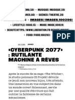 «Cyberpunk 2077» : rutilante machine à rêves - Culture : Next