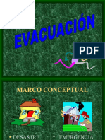 Fase evacuación