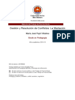 Gestión y Resolución de Conflictros