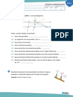 Paralelismo e Perpendicularidade PDF