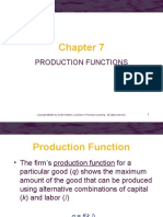 ch07, Production Function Summary