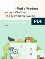 How To Find A Product To Sell Online The Definitive Guide PDF