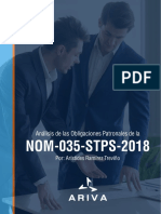 NOM-035-STPS-2018 Análisis Obligaciones Patronales