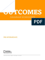 Outcomes: Grammar Worksheets