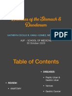 AUF SOM - Disease of Stomach & Duodenum PDF