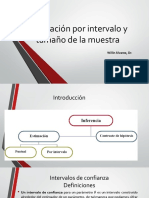 Estimación Por Intervalo y Tamaño de La Muestra