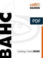 Tarifa Bahco 2020 PDF