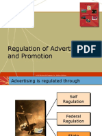 Regulation of Advertising and Promotion