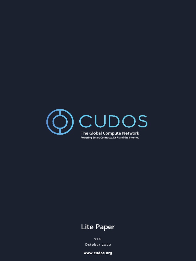 Lite Paper: The Global Compute Network | PDF | Cloud Computing | Disclaimer