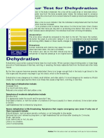 Testul Hidratarii PDF