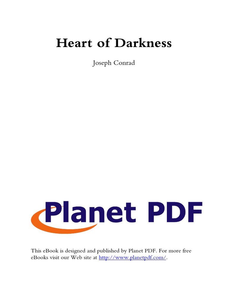 Joseph Conrad Heart Of Darkness Planet Pdf 2002 Pdf Pdf Heart