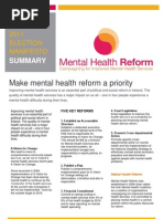 Download Reform of mental health services must be an election issue   by Mental Health Reform SN48801549 doc pdf