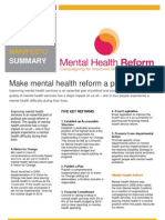 Download Reform of mental health services must be an election issue   by Mental Health Reform SN48801549 doc pdf