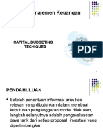 Bab 11 Teknik Capital Budgeting