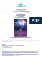 Prakash Vakil Dreams in Homeopathy: Reading Excerpt
