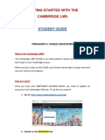 Frequently Asked Questions - Students PDF