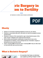 Bariatric Surgery in Relation To Fertility