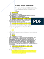 Evaluación para El Cargo de Higienista Oral Con Rta