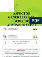 Tema 1. Aspectos Generales Del Derecho Administrativo