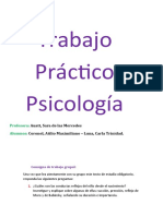 Trabajo Práctico 3 Psicología