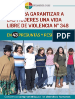 Cartilla Explicativa de La Ley 348 PDF