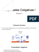 Propiedades Coligativas I