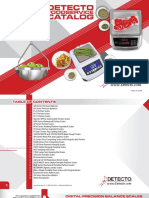 DETECTO Digital Foodservice Catalog
