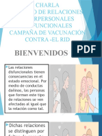 CHARLA MANEJO RELACIONES INTERPERSONALES DISFUNCIONALES Noviembre 13