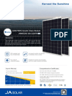 60-Cell Mono PERC Double Glass Module JAM60D00_PR