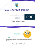 Lab 03 - Logic Circuit Design PDF