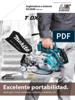 Folleto Makita Dls600 Es