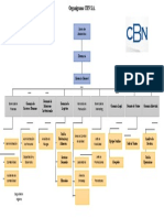 Organigrama Cerveceria Nacional de Bolivia