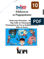 Esp10 q2 Mod2 v4 Mgasaliknanakaaapektosapananagutanngtaosakahihinatnanngkilosatpasiya