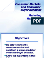 Consumer Markets and Consumer Buyer Behavior