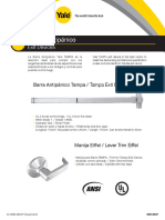 Brochure Barras Antipanico Yale PDF