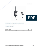 LoRaWAN Distance Detection Sensor User Manual