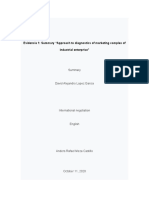 Evidencia 1: Summary "Approach To Diagnostics of Marketing Complex of Industrial Enterprise"