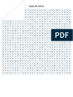 Sopa de letras sobre conceptos organizacionales