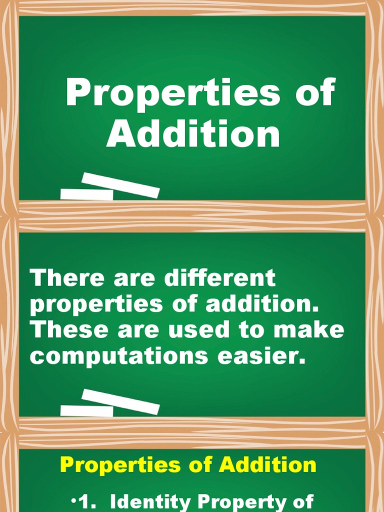 Properties of addition pdf logic cognitive science