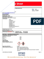 Hoja de Seguridad - DynoMix (Inglés) PDF