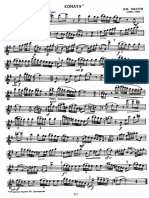 Platti Sonata Flute