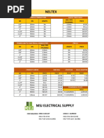RSC Pipe Price List and Sizes | PDF