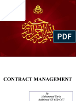 Contract Management Lecture